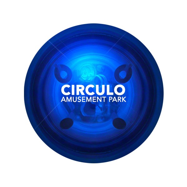 1.8" Blinky Blue Rubber Bounce Balls (Q649911)