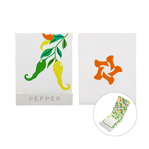 Jalapeño Seed Matchbook  Imprinted with Logo (Q650422)