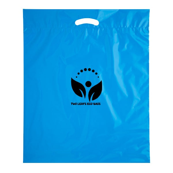 Oxo Reusable Fold-Over Reinforced Die Cut Bag 18 x 22  Imprinted with Logo (Q654811)