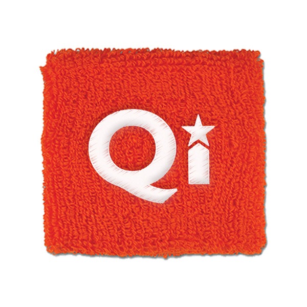 Heavyweight Embroidered Wristband  Imprinted with Logo (Q655611)