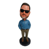 Bobble Head 4" Personality Figurine Doll (Q656011)