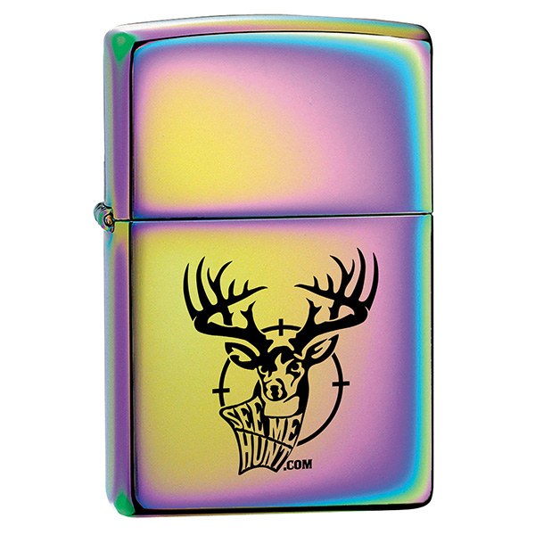 High Polish Multi-Color Zippo® Windproof Lighter  Imprinted with Logo (Q657211)