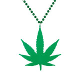 Cannabis Medallion Beads (Q666011)