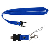 2-in-1 Custom Printed Lanyard & USB 2 GB (Q666611)
