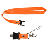 2-in-1 Custom Printed Lanyard & USB 2 GB (Q666611)
