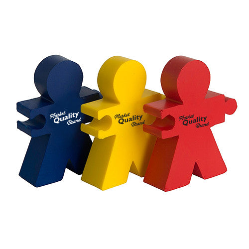 Solidarity Figure Shaped Squeezies  Imprinted with Logo (Q672411)