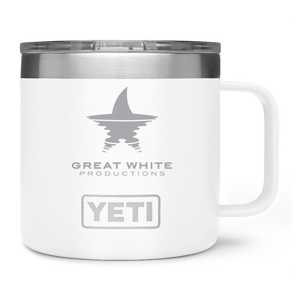 Laser Engraved YETI 14 oz Rambler Mug  Imprinted with Logo (Q677011)