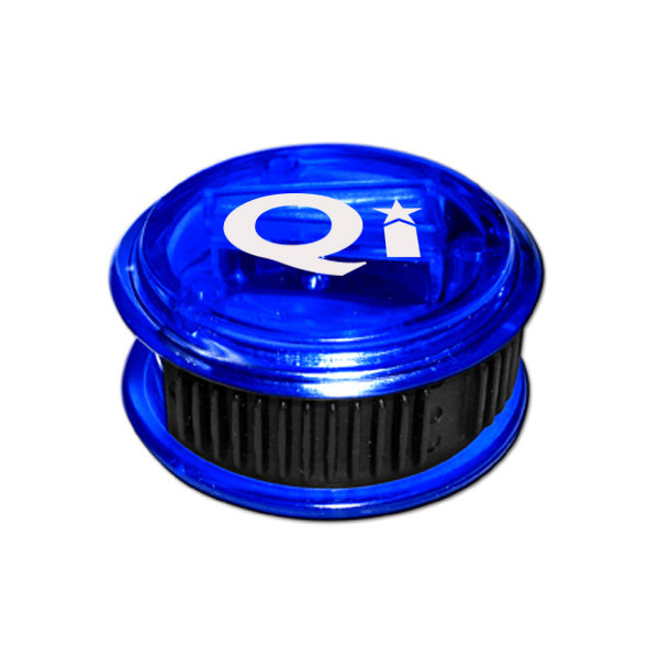 Translucent Round Pencil Sharpener  Imprinted with Logo (Q677611)