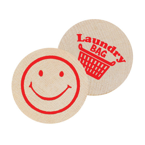 Smiley Wooden Nickels (Q678411)