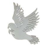 Silver Dove Ornament (Q680211)