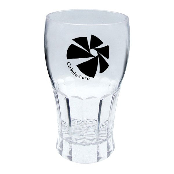 12 Oz. Plastic Soda Tumbler  Imprinted with Logo (Q681522)