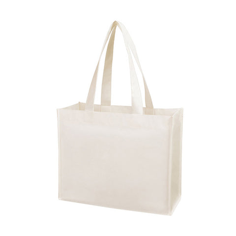 Matte Laminated Non-Woven Shopper Tote - Tote Bags with Logo - Q682235 QI