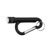 Metal Carabiner Flashlights Combo with Split Ring Attachments (Q683411)