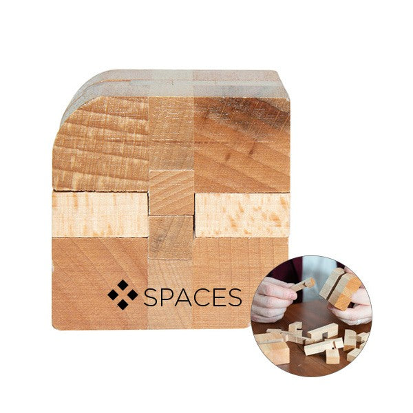Wooden Rhombus Puzzle  Imprinted with Logo (Q686622)