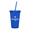 Double Wall Acrylic Tumbler with Straw (16 oz.) (Q688311)