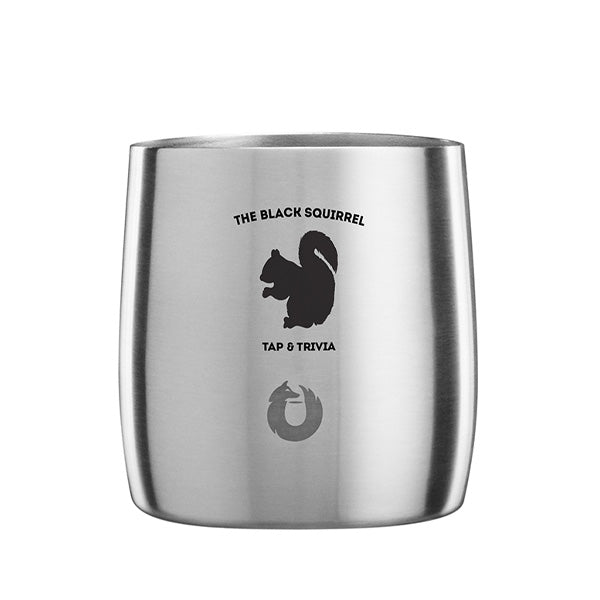 11 Oz. Snowfox Rocks Tumbler - Stainless  Imprinted with Logo (Q689522)