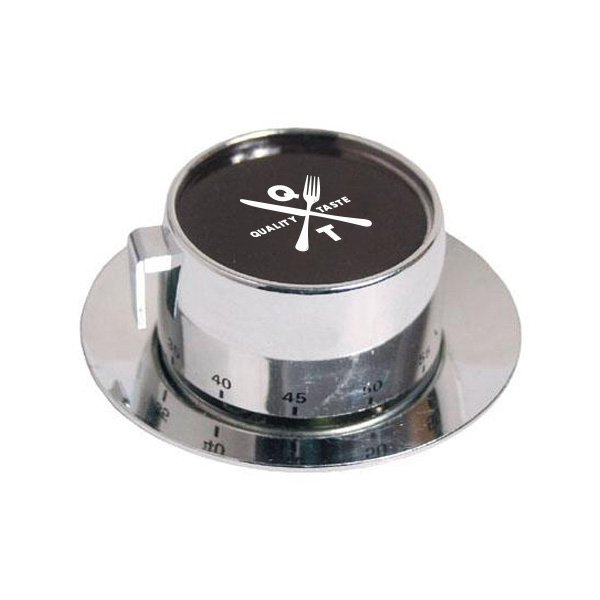 Coffee Cup 60-Minute Kitchen Timer  Imprinted with Logo (Q691111)