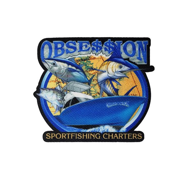 3.25" Full Color Dye Sublimation DigiPrint Patches (Q694111)