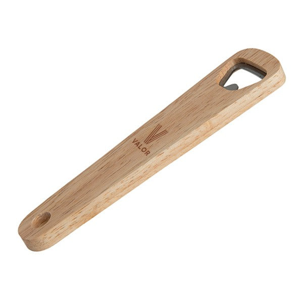 Wooden Bottle Opener  Imprinted with Logo (Q696622)