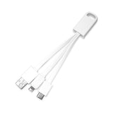 Lehmann 14cm/5.51" Length 3-In-1 Charging Cables 4CP (Q697422)