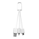 Lehmann 14cm/5.51" Length 3-In-1 Charging Cables 4CP (Q697422)
