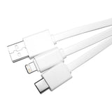 Lehmann 14cm/5.51" Length 3-In-1 Charging Cables 4CP (Q697422)