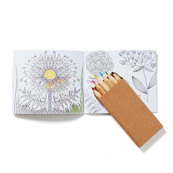 Flowers Adult Coloring Book To Go (Q699422)
