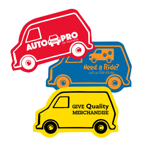 Van Shaped Jar Openers  Imprinted with Logo (Q701511)