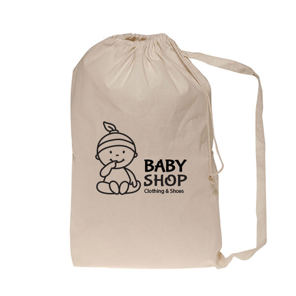 Natural Cotton Laundry Bag 20