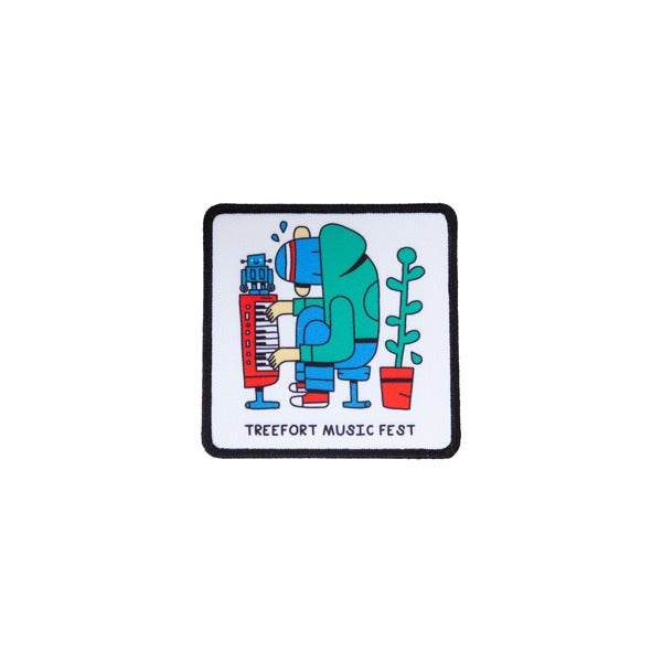 1 Inch Dye Sublimated Patches  Imprinted with Logo (Q706011)
