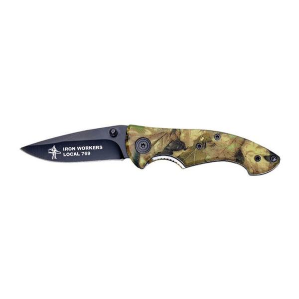 Cedar Creek® Hawkeye Pocket Knife  Imprinted with Logo (Q706322)