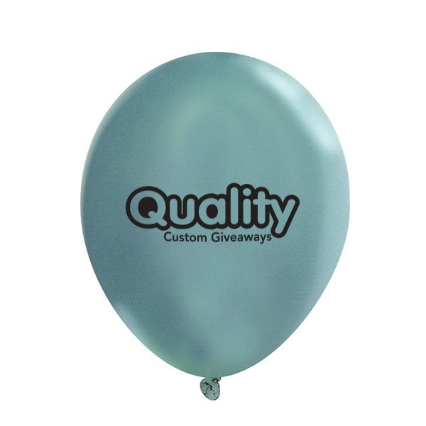 Metallic Latex Balloons (11 Inch)  Imprinted with Logo (Q706411)
