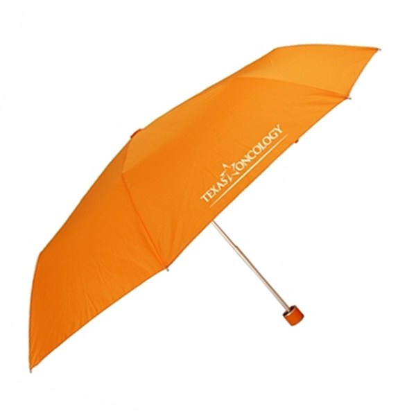 The 44 Inch Lightweight Mini Manual 3 Fold Umbrella  Imprinted with Logo (Q707422)
