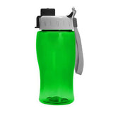 18 Oz. Transparent Bottle - Quick Snap Lid (Q713722)