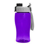 18 Oz. Transparent Bottle - Quick Snap Lid (Q713722)