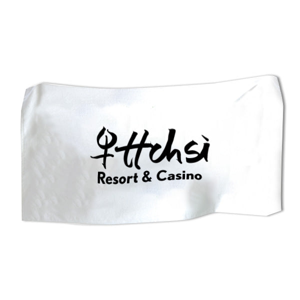 28 x 58 9Lb Velour Hemmed Beach Towels  Imprinted with Logo (Q719011)