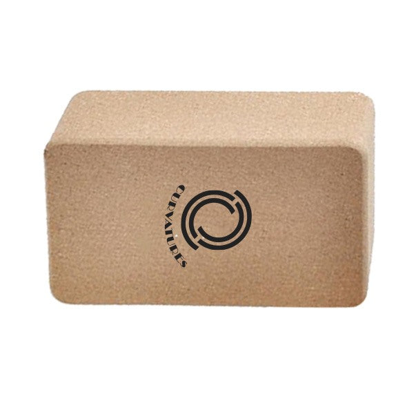 High Quality Cork Yoga Blocks  Imprinted with Logo (Q721811)