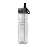 28 Oz. Champion Trans. Bottle - Flip Straw Lid (Q722722)