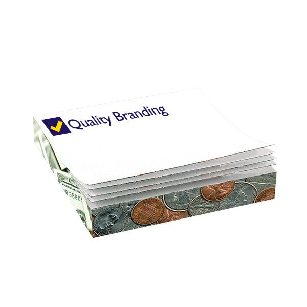 Post-it® Custom Printed Notes Slim-Cube (2.75" x 2.75" x 0.5") (Q724235)