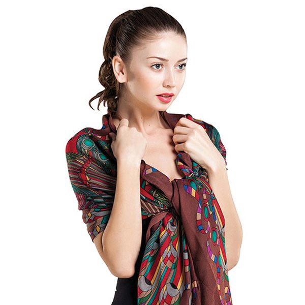72 x 28 Inch Opper Style™ Luxury Scarf  Imprinted with Logo (Q728722)