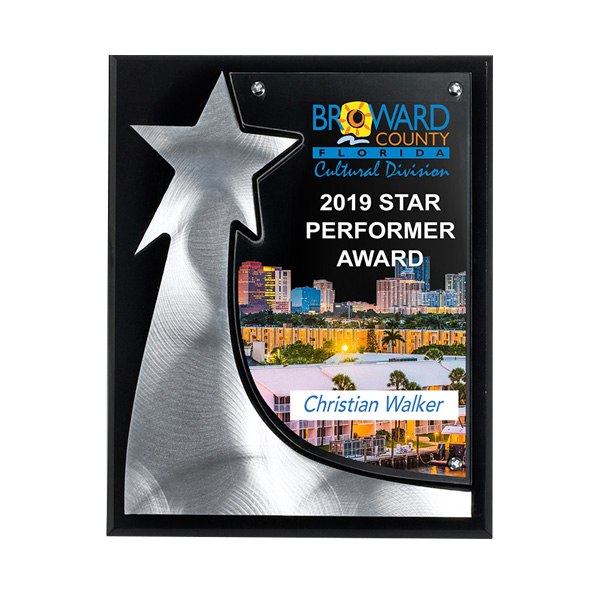 The Rising Star Plaques - Full Color (Q729811)