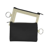 Coin Pouch w/ ID Window and Split Ring (Q730511)