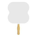 Hour Glass Glued Hand Fans (Q730911)