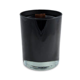 14 Oz. Black Glossy Tumbler Candle With LUX Box (Q731211)