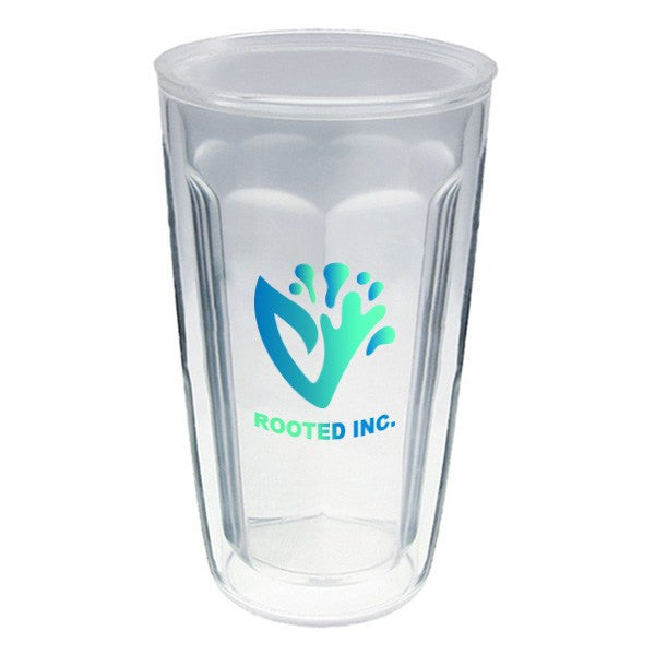 16 Oz. Thermal Tumbler - Decal  Imprinted with Logo (Q731522)