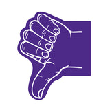 Polyurethane Thumb Foam Hand Mitts (Q732511)