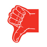 Polyurethane Thumb Foam Hand Mitts (Q732511)