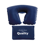 Travel Pillow with Pouch  Imprinted with Logo (Q735511)
