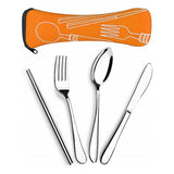 4 Pieces Set Cutlery With Neoprene Case (Q738011)