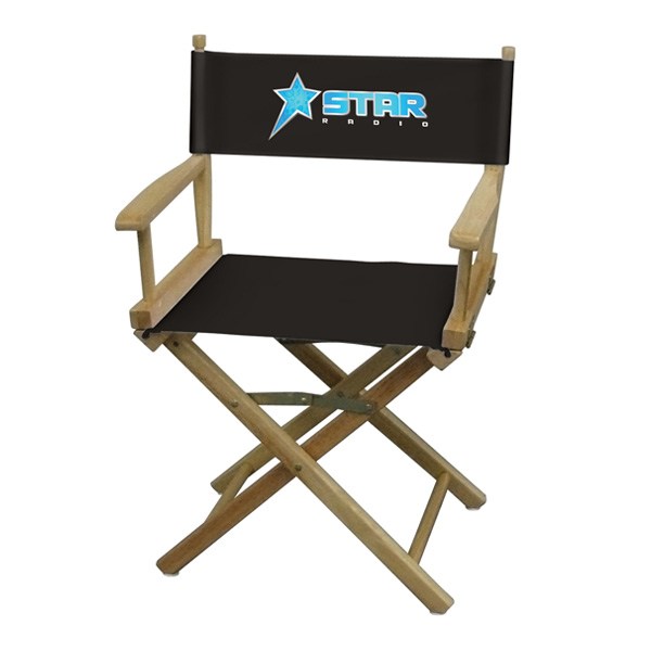 Full Color Director Chairs Table Height  Imprinted with Logo (Q740611)